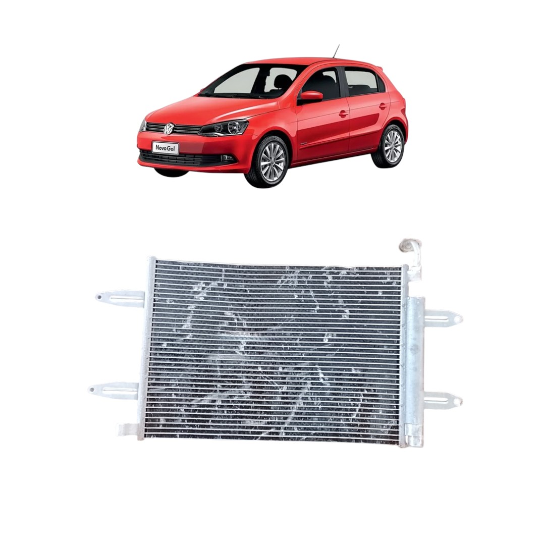 condensador ar condicionado Volkswagen gol 2013 2014