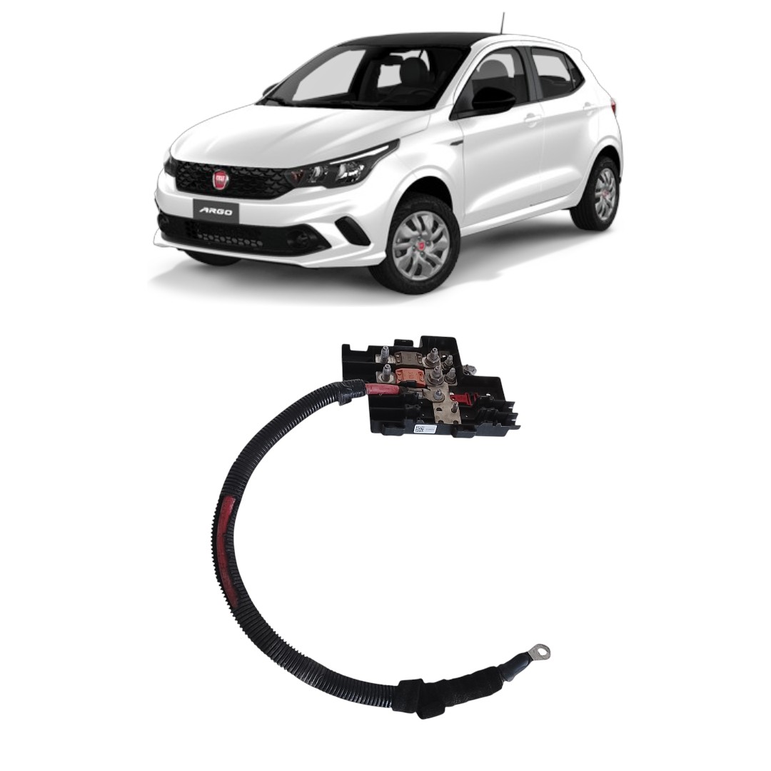 cabo positivo bateria Fiat argo 2018 2020