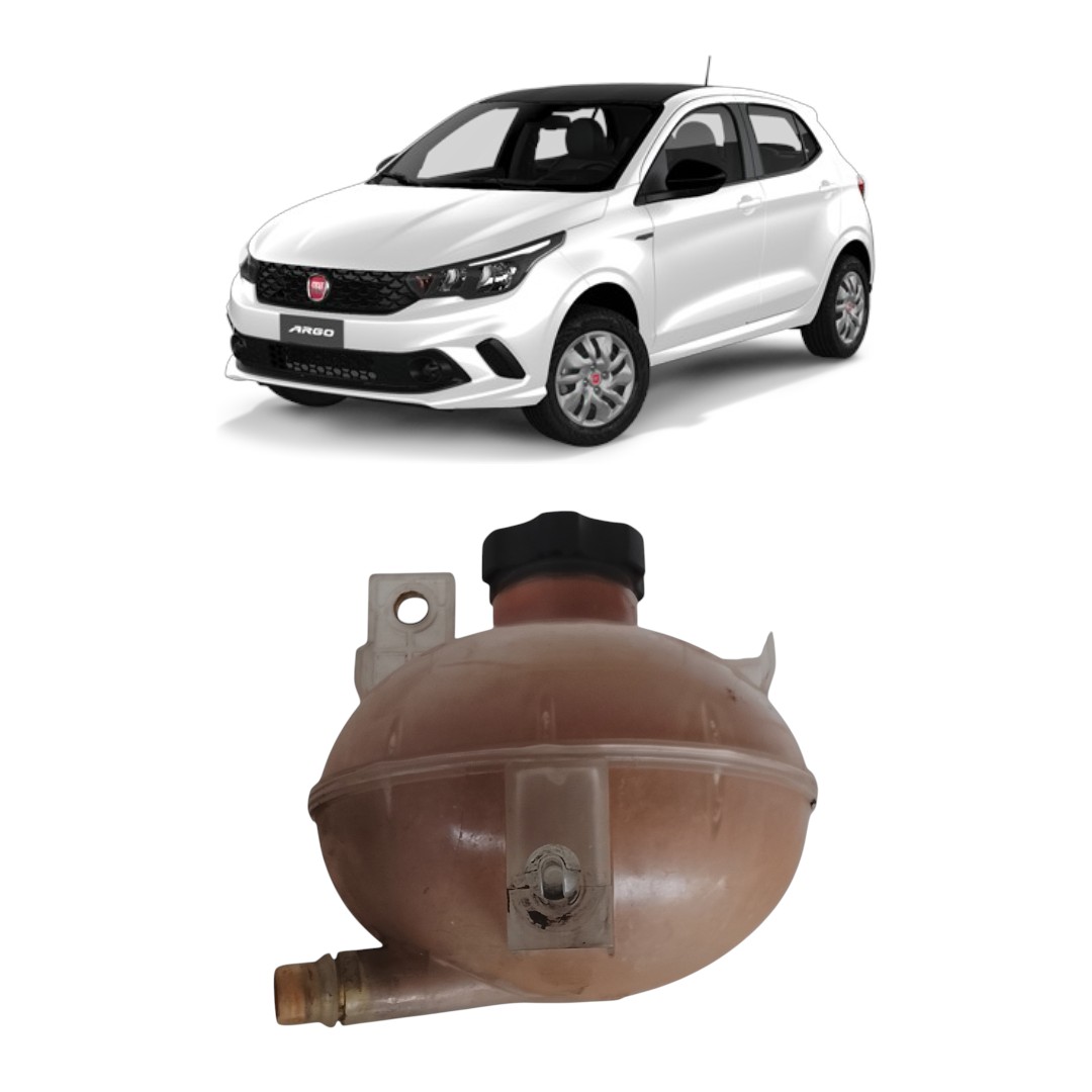 reservatório radiador Fiat argo 2017 2020