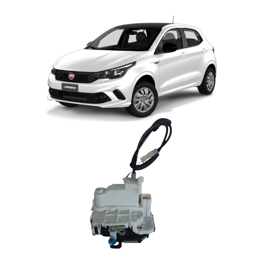 fechadura elétrica dianteira esquerda Fiat argo 2017 2025