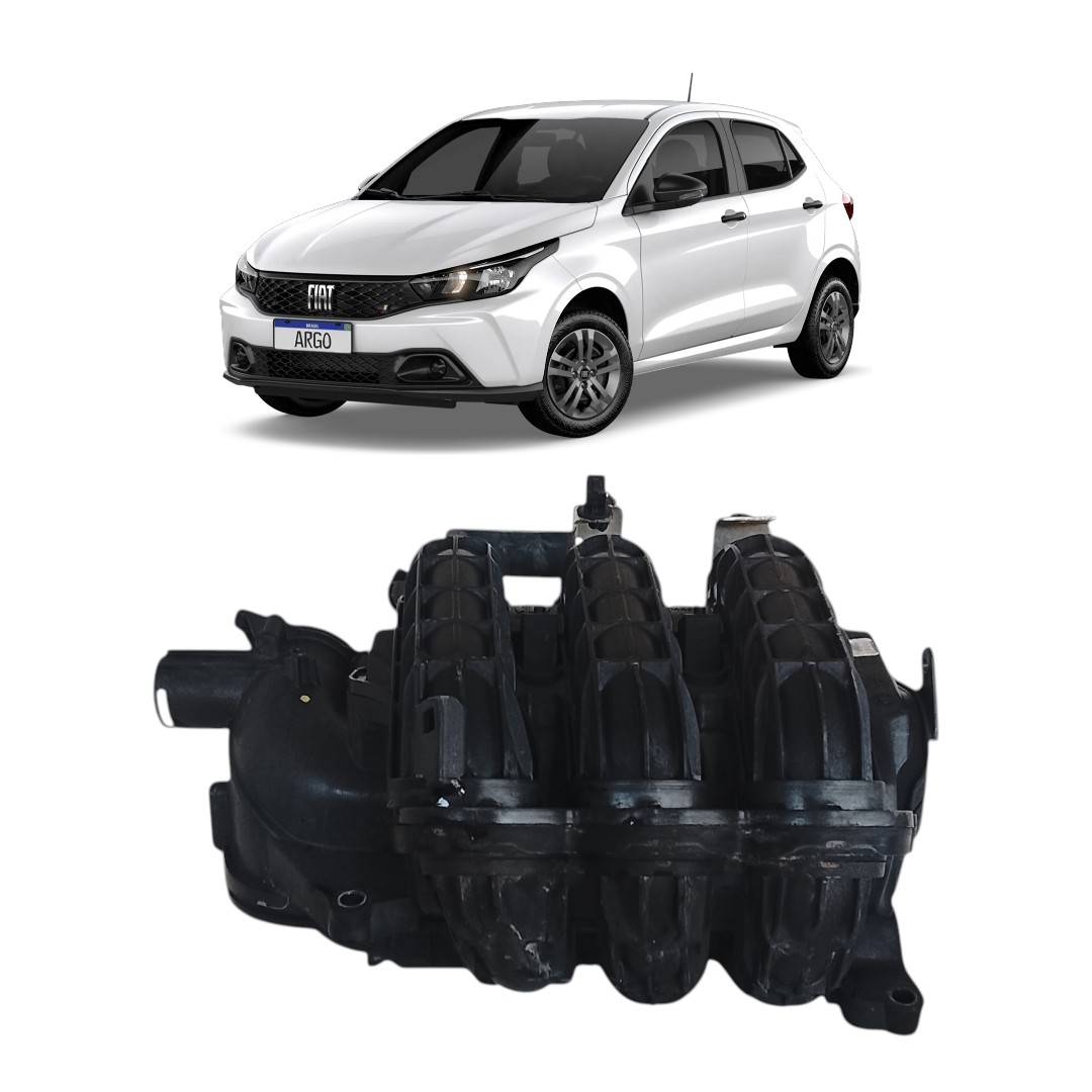 coletor admissão Fiat argo 1.0 2018 2020
