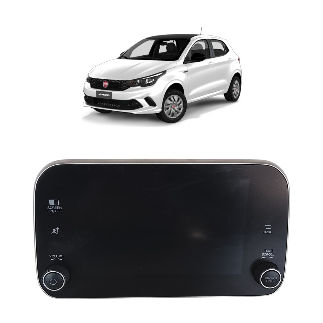 multimídia Fiat argo 2020 2023