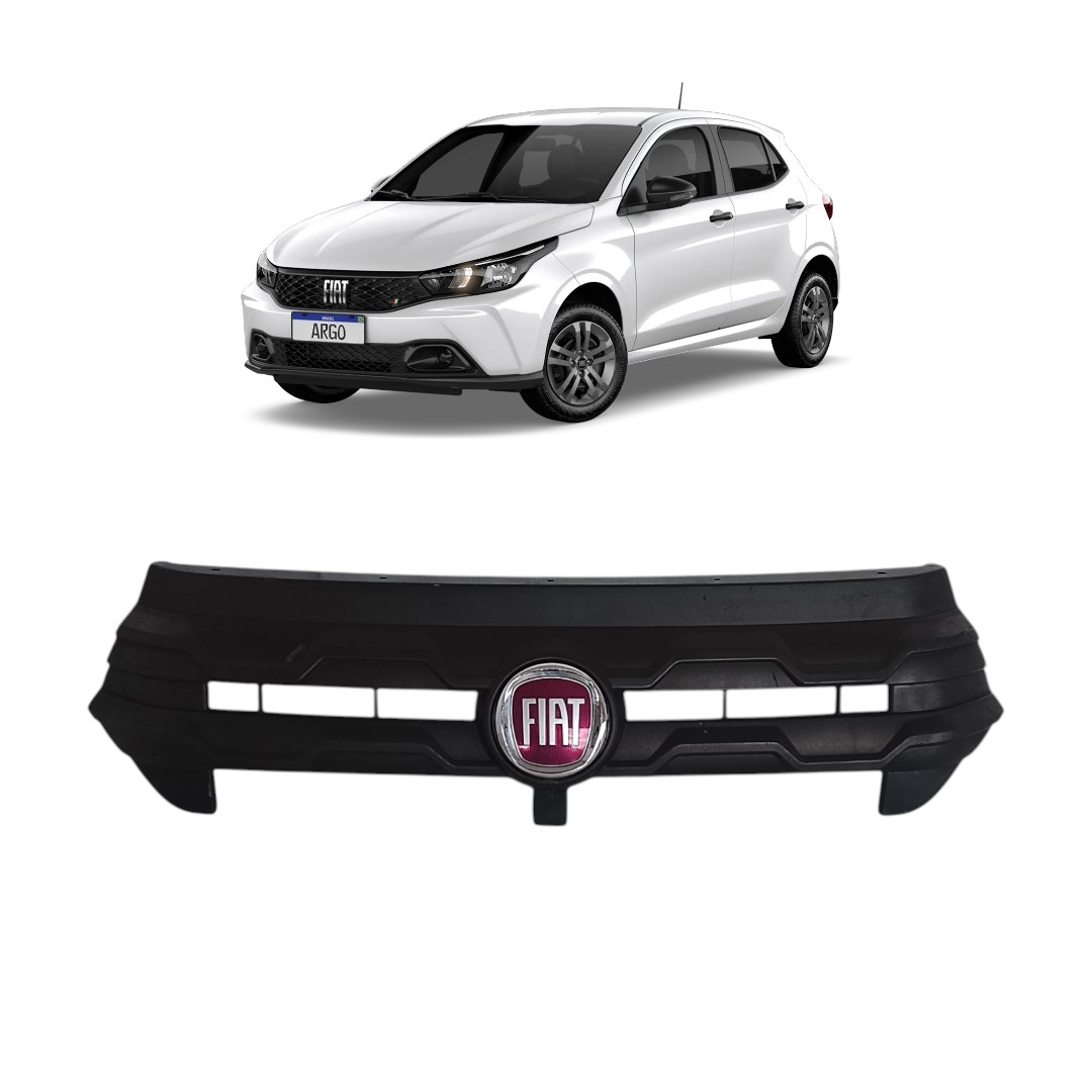 grade parachoque dianteiro inferior Fiat argo 2017 2021