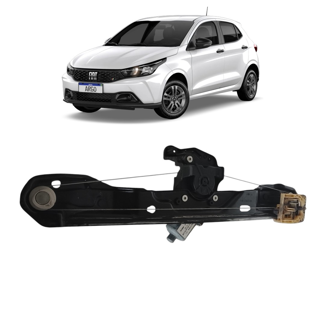máquina vidro elétrico dianteiro esquerdo Fiat argo 2020 2023