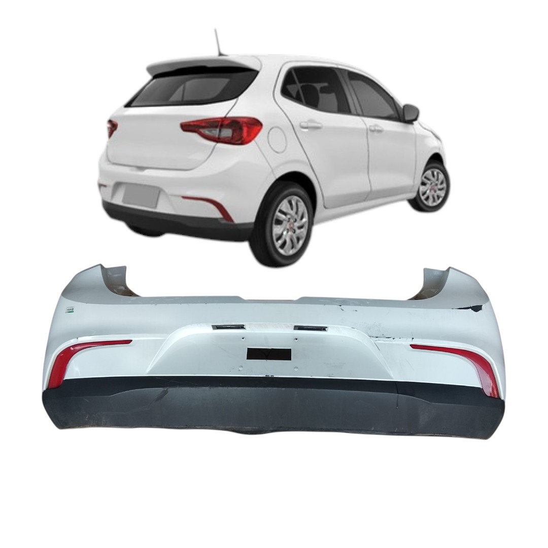 para-choque traseiro c/detalhe Fiat argo 2020