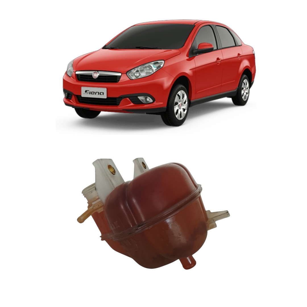 reservatório radiador Fiat Siena attractive 2012 2015