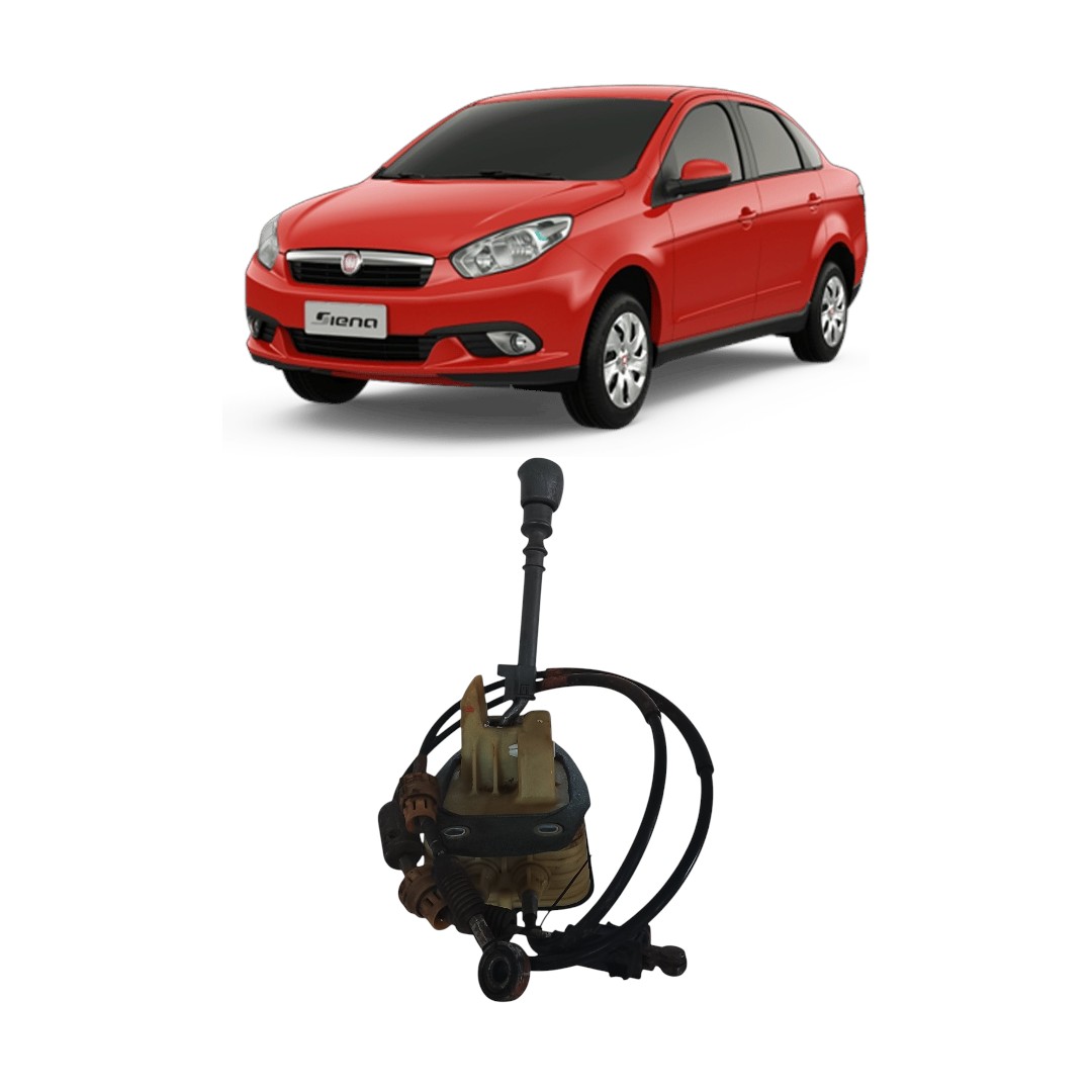 alavanca câmbio manual Fiat Siena attractive 2012 2016