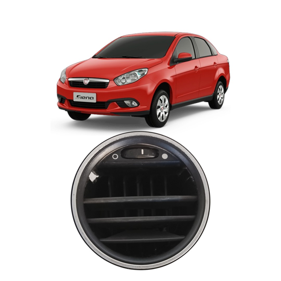 difusor ar esquerdo Fiat Siena attractive 2012 2016