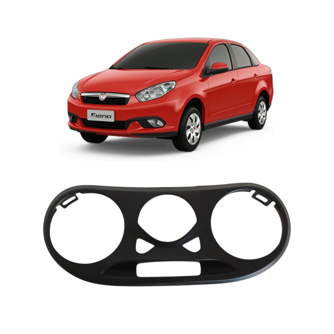 moldura comando ar condicionado Fiat Siena attractive 2012 2013