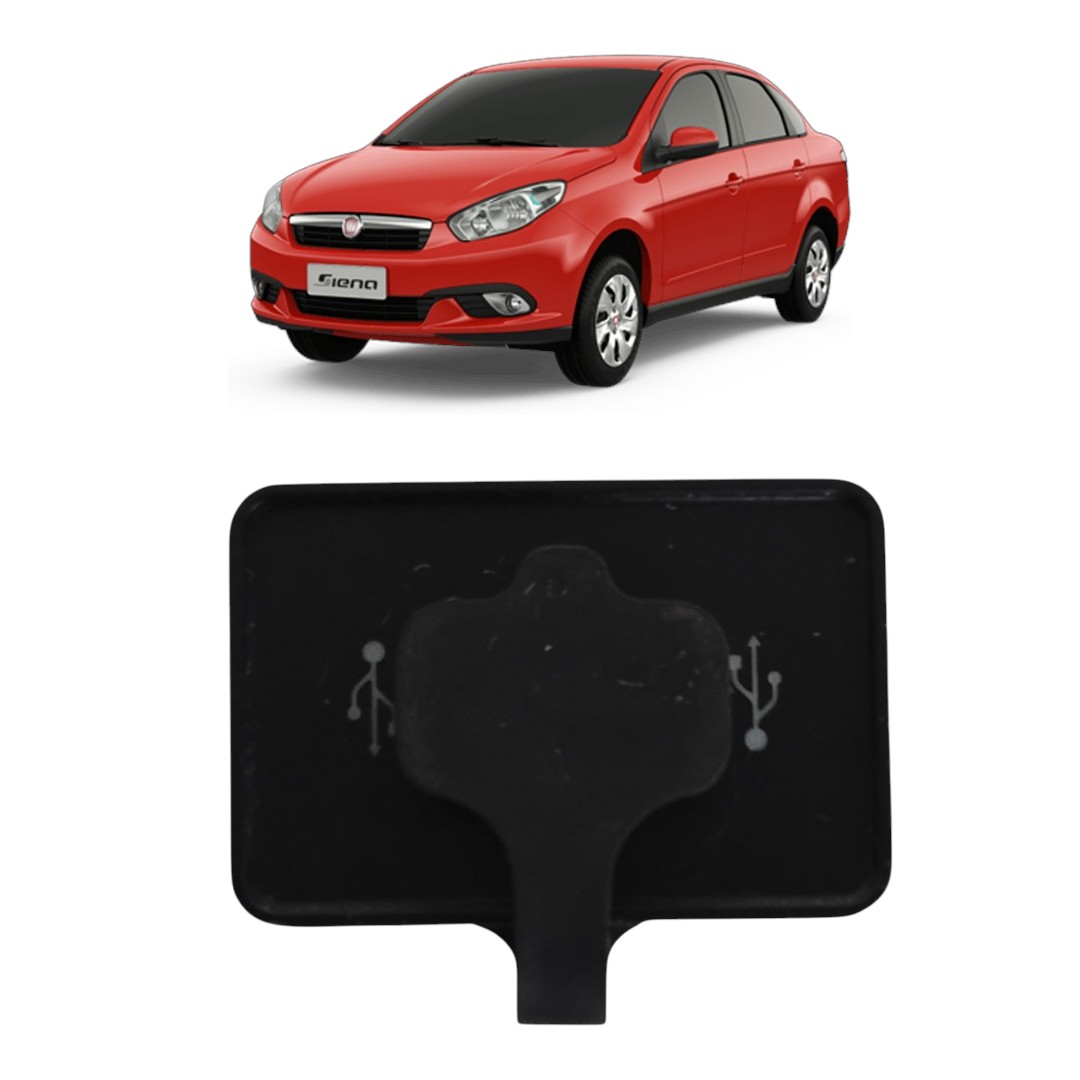 Console Central Entrada Usb Fiat Siena Attractive 2009 2012