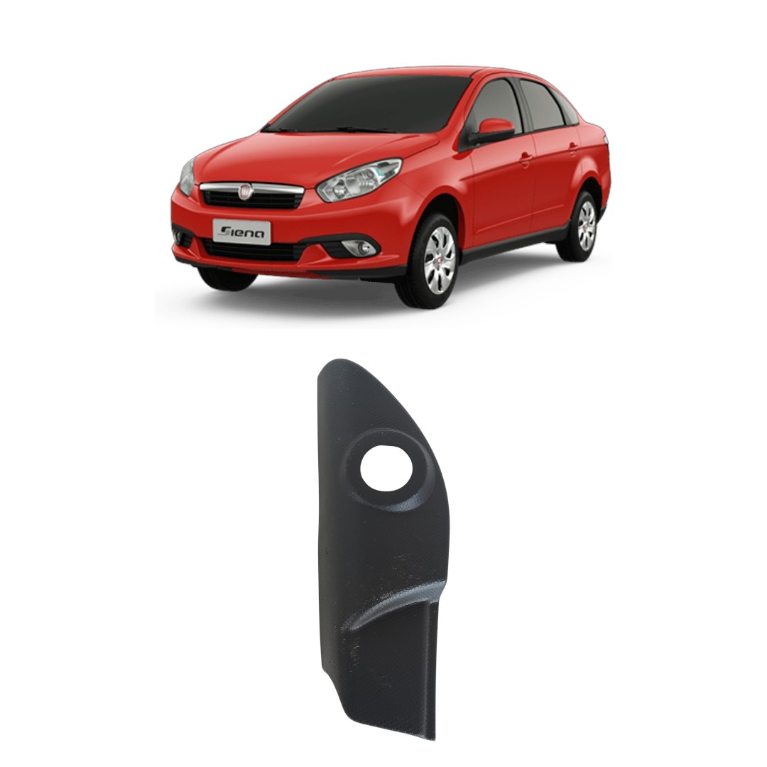 acabamento retrovisor dianteiro esquerdo Fiat Siena attractive 12/17