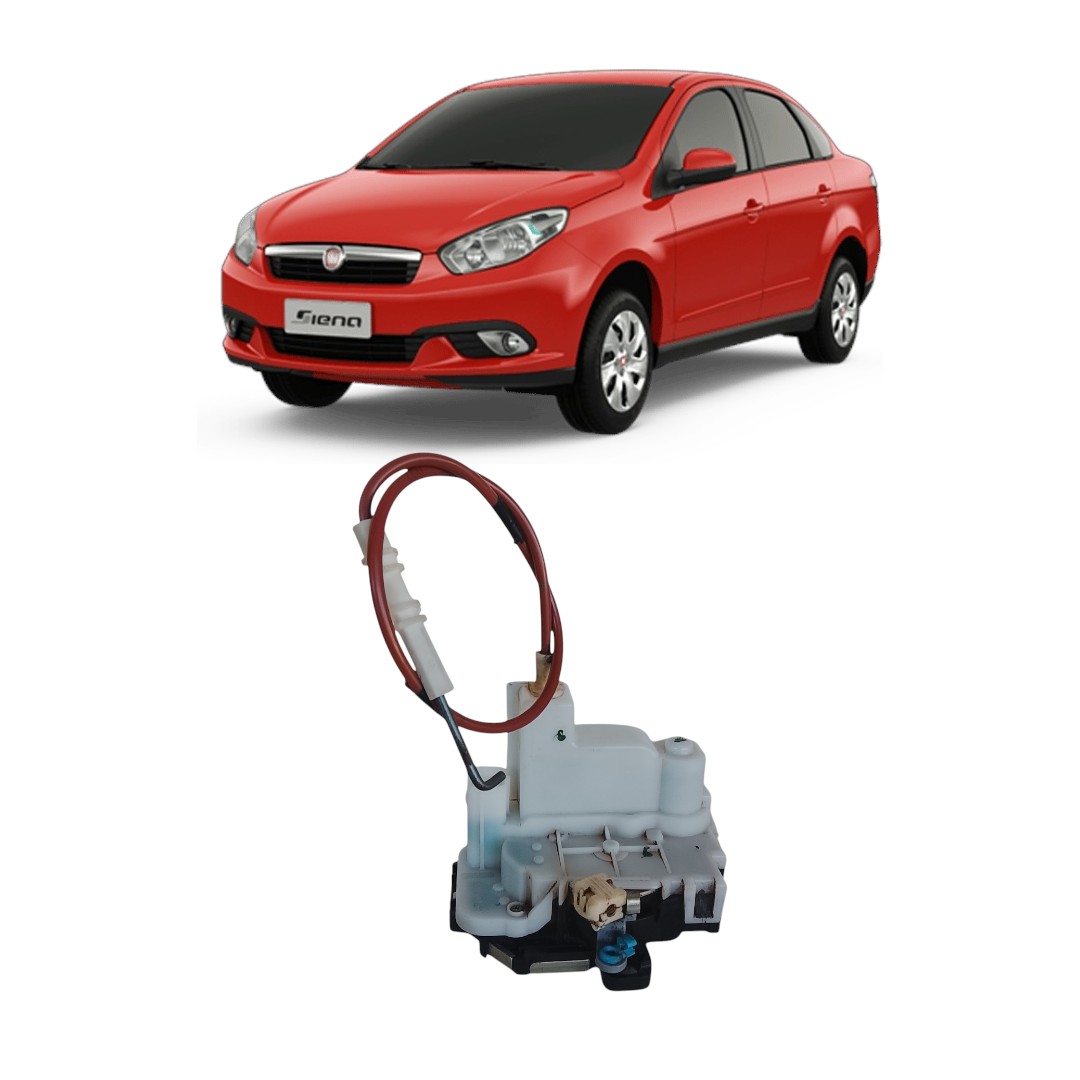 fechadura elétrica dianteira direita Fiat Siena attractive 2012 2013
