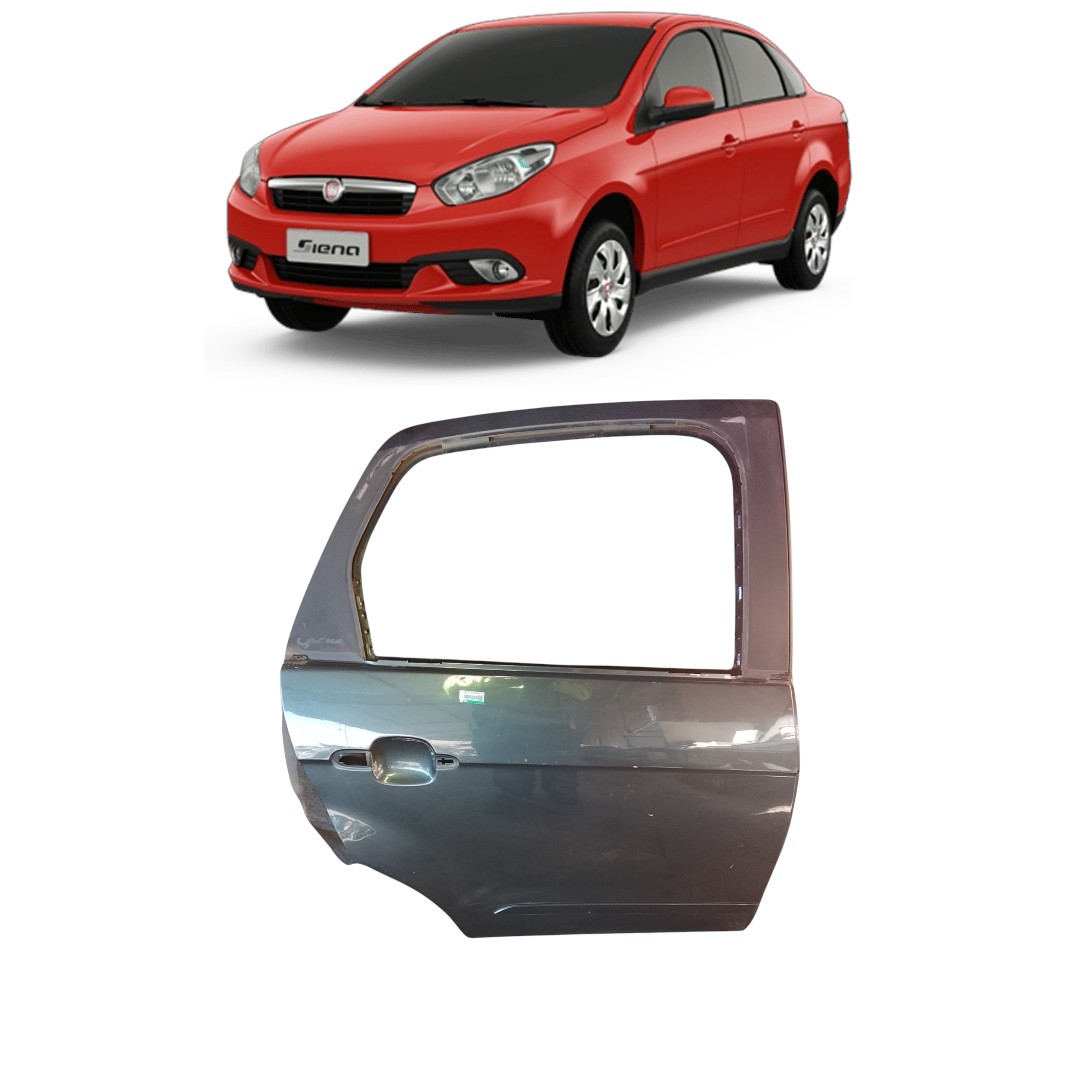 porta traseira direita Fiat Siena attractive 2012 2013