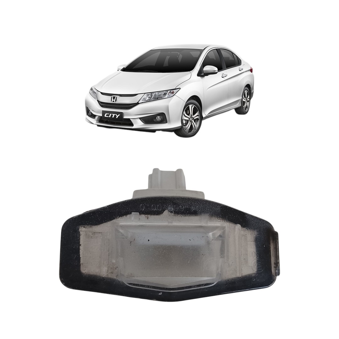 luz placa Honda city 2012 2018