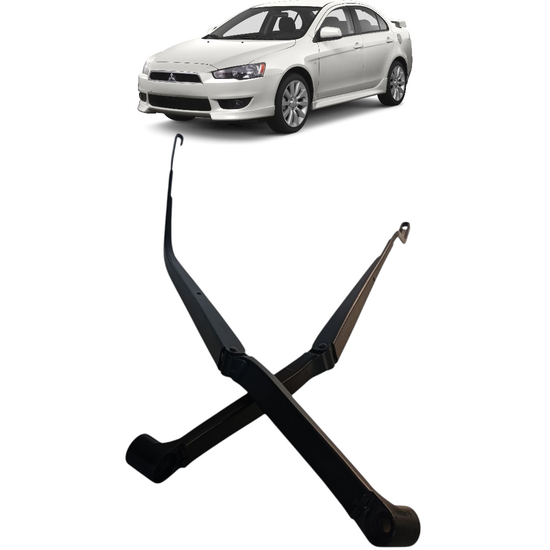 Par Braços Limpadores Parabrisa Mitsubishi Lancer 2011 2017