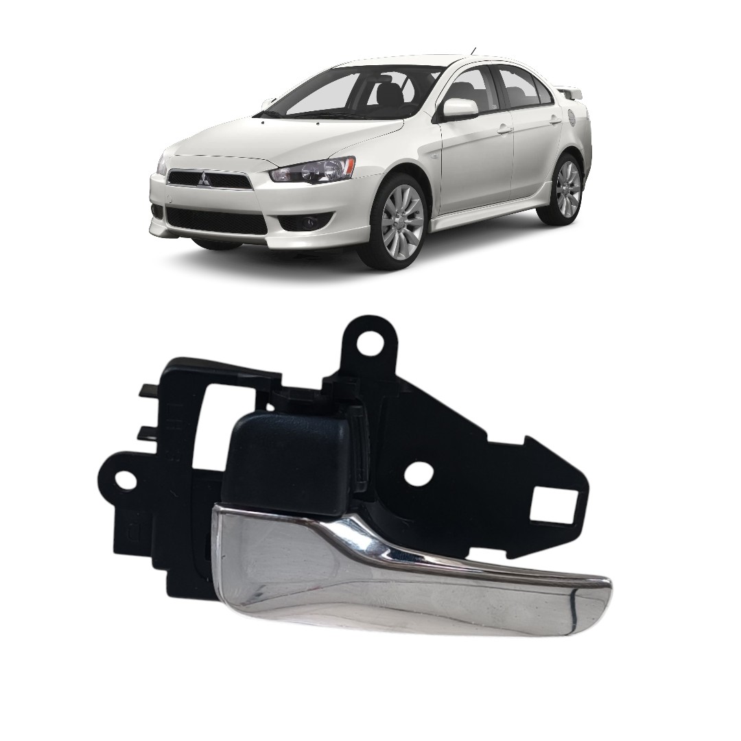 Maçaneta Interna Porta Esquerdo Mitsubishi Lancer 2012 2015