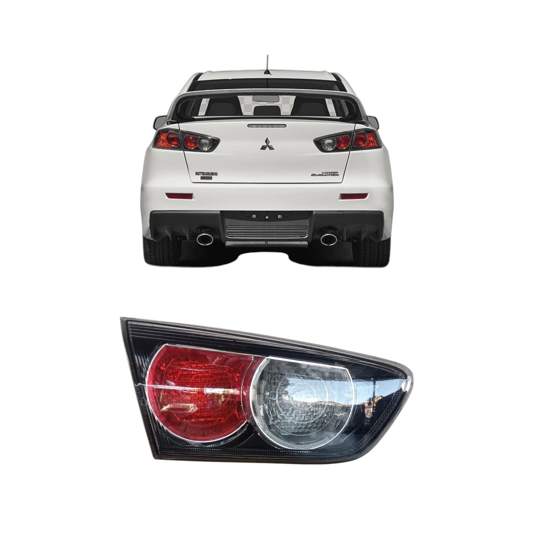Lanterna Tampa Traseira Mitsubishi Lancer 2012 2013