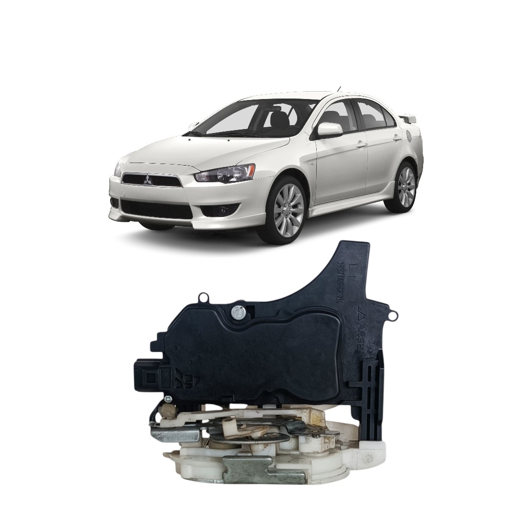Fechadura Porta Traseira Esquerda Mitsubishi Lancer 13/17