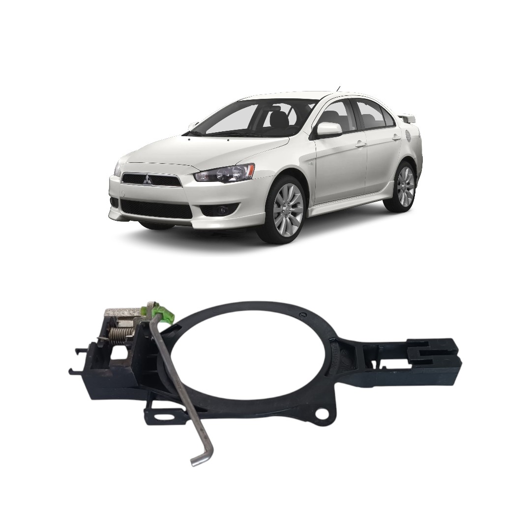 Suporte Maçaneta Externa Traseira Esquerda Lancer 2010 2015 Traseira