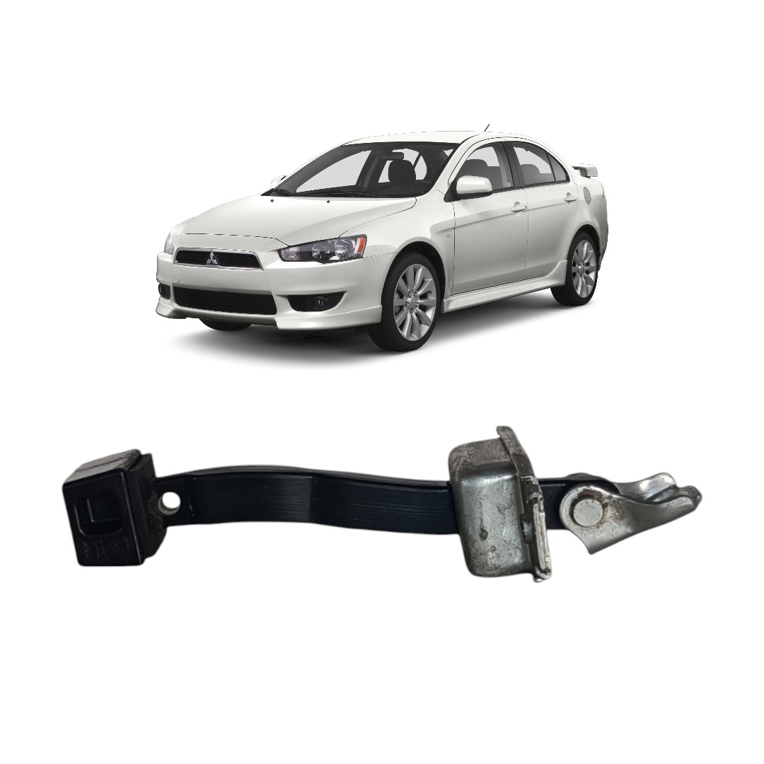 Limitador Porta Traseira Esquerda Mitsubishi Lancer 2012 2019