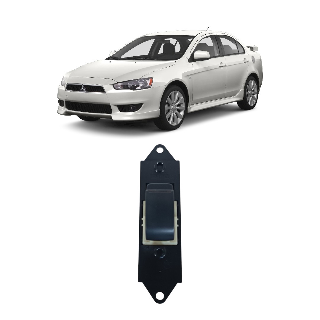 Botão Vídro Dianteira Direita Mitsubishi Lancer 2013