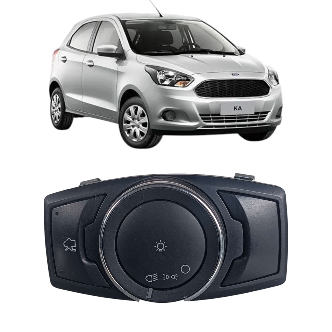 Chave Luz Farol Ford Ka 2015 2018 6