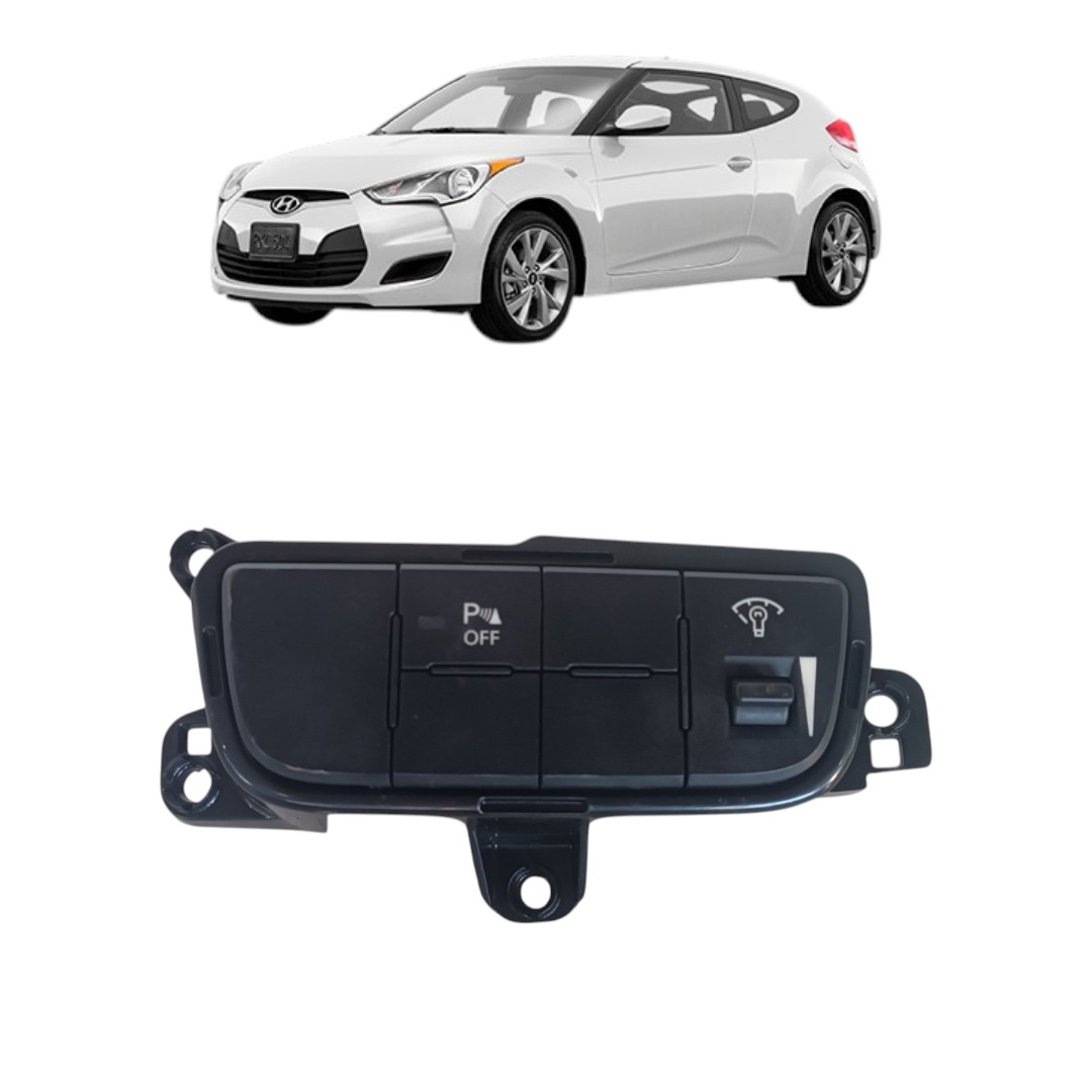Botão Interruptor Regulagem Luz Hyundai Veloster 2011 2014