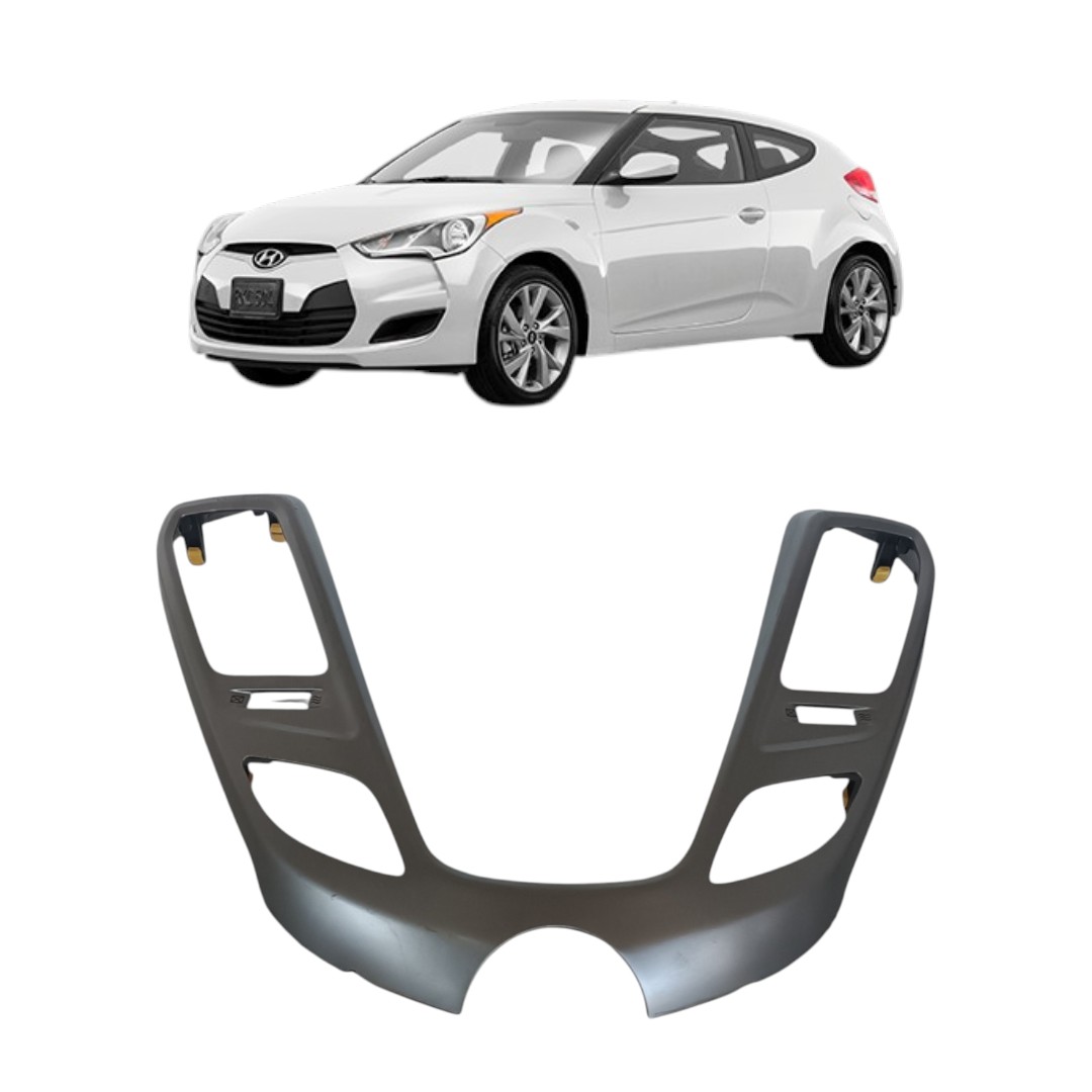 Acabamento Moldura Multimídia Hyundai Veloster 2011 2016