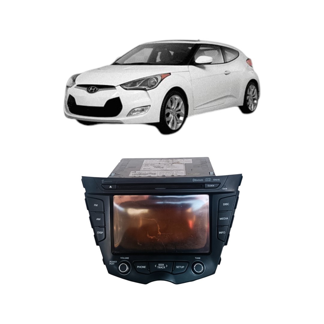 Comando Rádio Hyundai Veloster 2012 2013