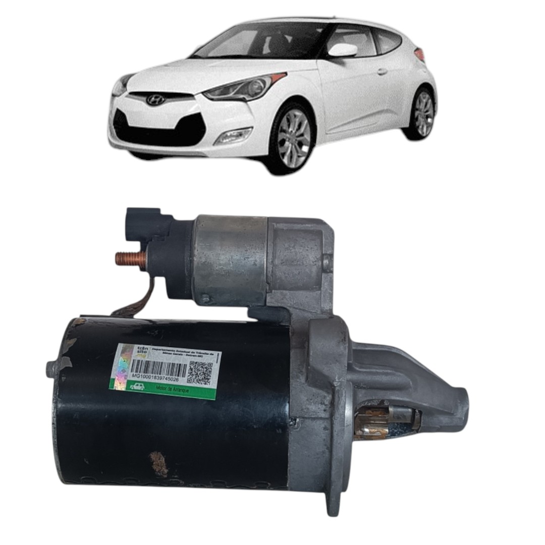 Partida Motor Arranque Hyundai Veloster 2009 2012
