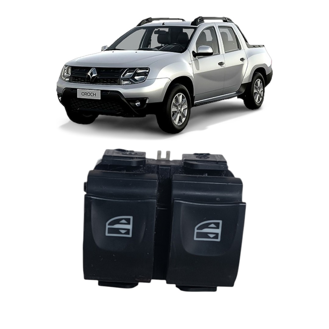 Botão Vídro Dianteiro Esquerdo Renault Oroch 2020 2023