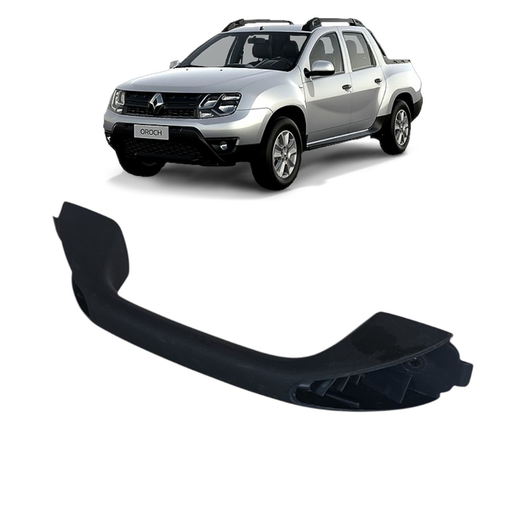 Alça Teto Pqp Puxador C/detalhe Renault Oroch 2016 2022 Preto