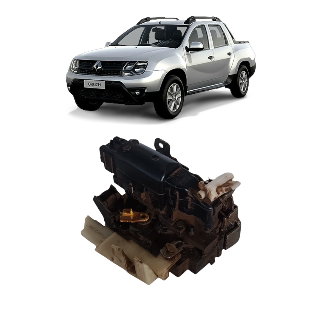 Fechadura Dianteira Esquerda C/Detalhe Renault Oroch 19/21