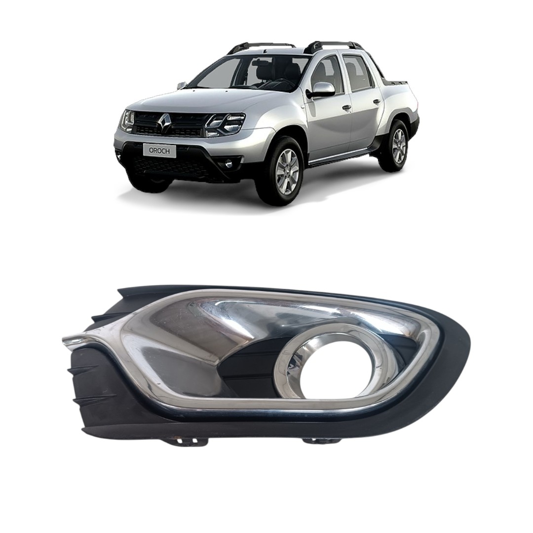 Moldura Farol Milha Direito Renault Oroch 2014 2020