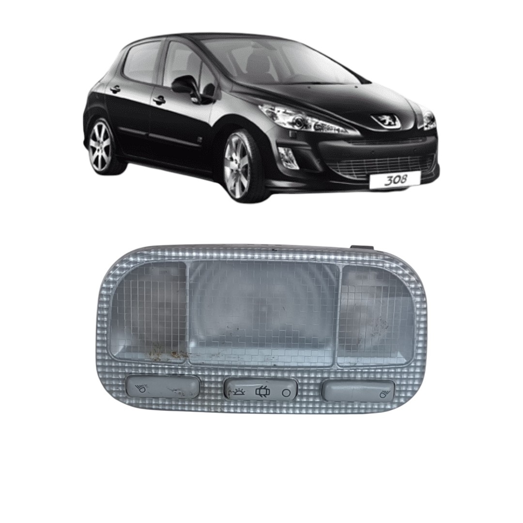 Lanterna Luz Teto Cortesia Peugeot 307 2010 2011