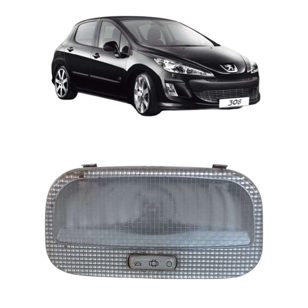 Lanterna Luz Teto Central Peugeot 307 2011 2015