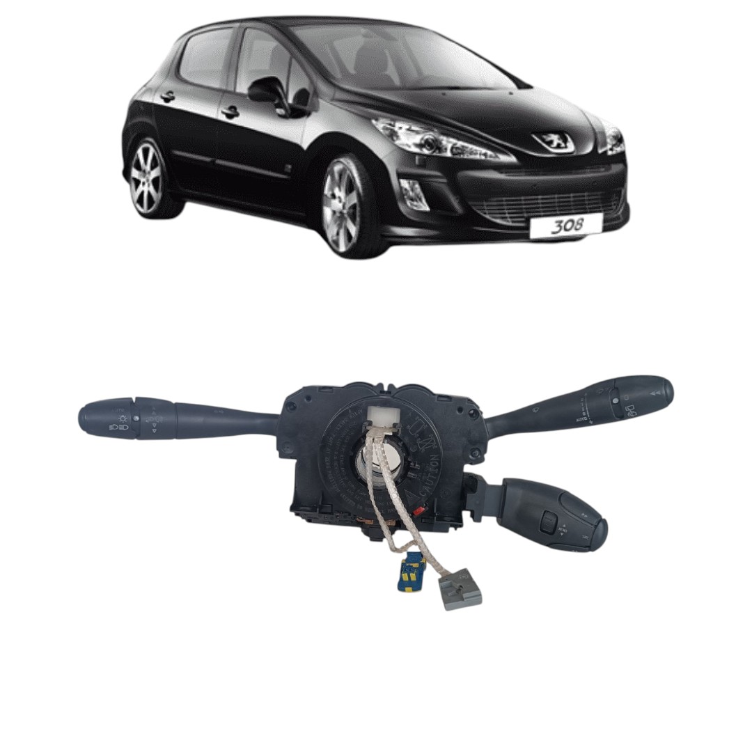 Comando Chave Setas Peugeot 307 2007 2012