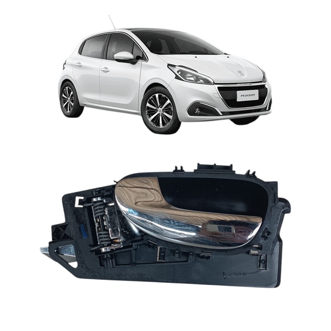 Maçaneta Interna Traseira Esquerda Peugeot 307 2007 2012