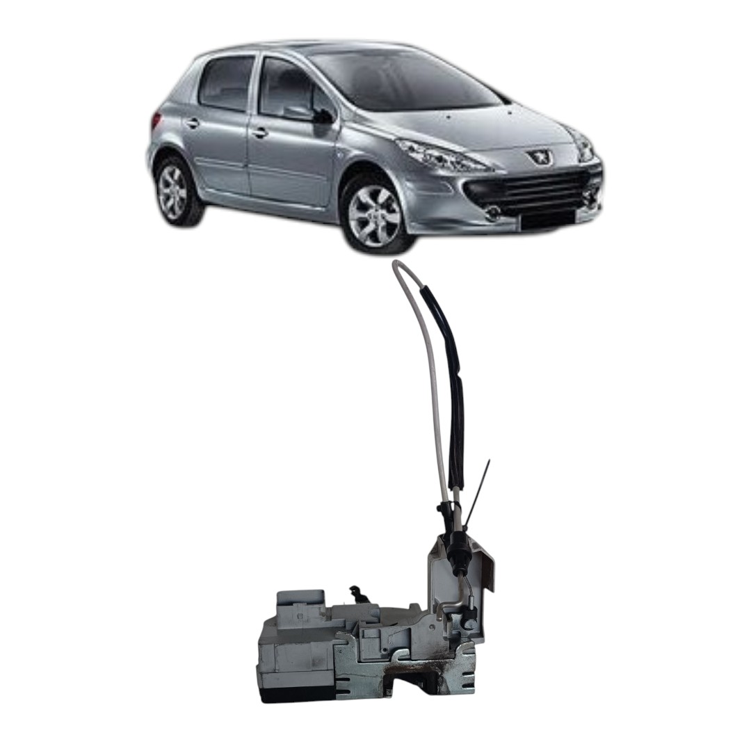 Fechadura Porta Dianteira Esquerda Peugeot 307 2005 2012