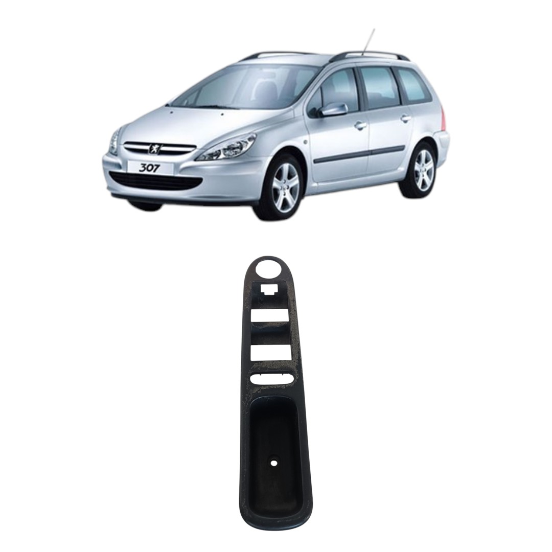Moldura Comando Vídro Dianteira Esquerda Peugeot 307 01/12
