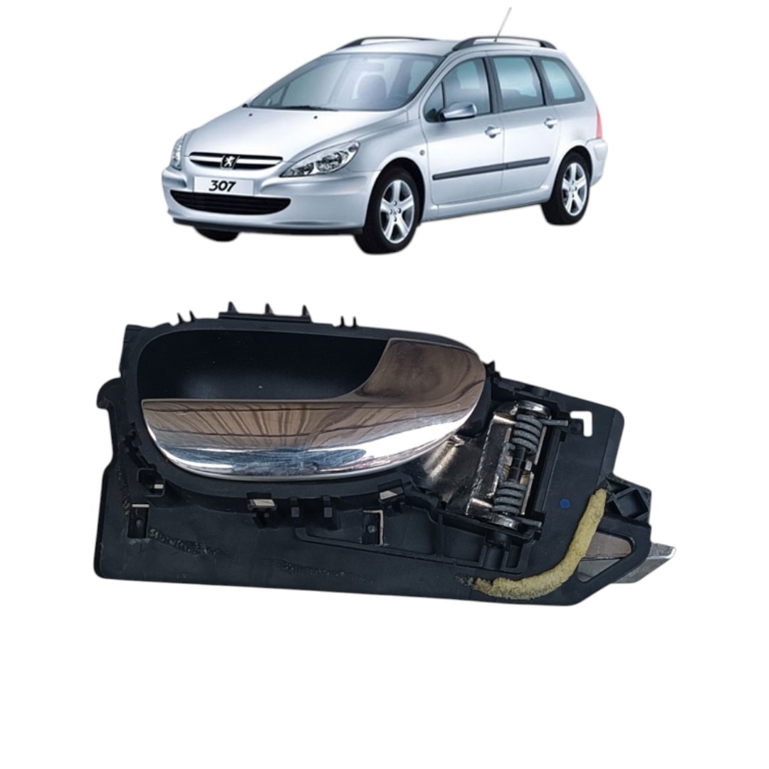 Maçaneta Interna Traseira Direita Peugeot 307 2005 2011