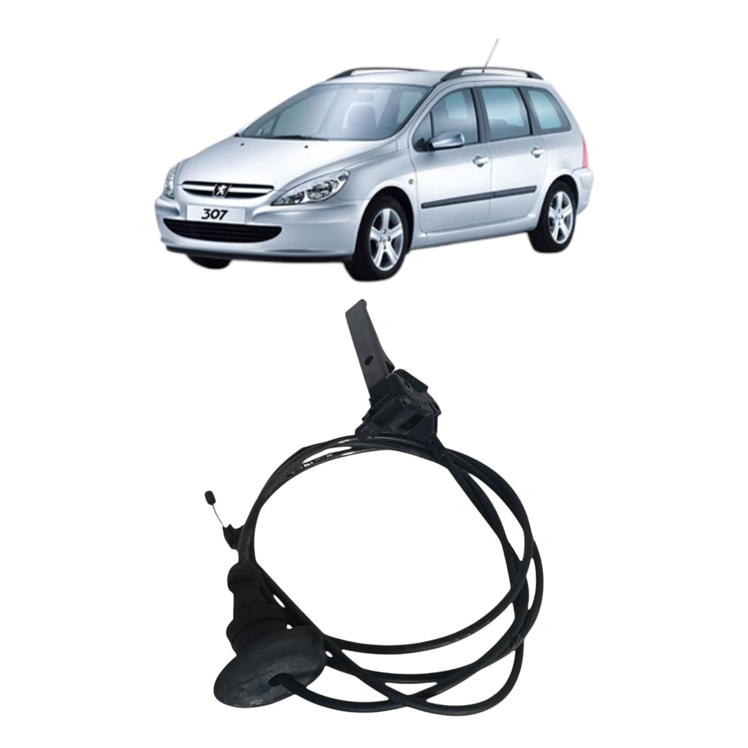 Puxador Abertura Capô Peugeot 307 2002 2012