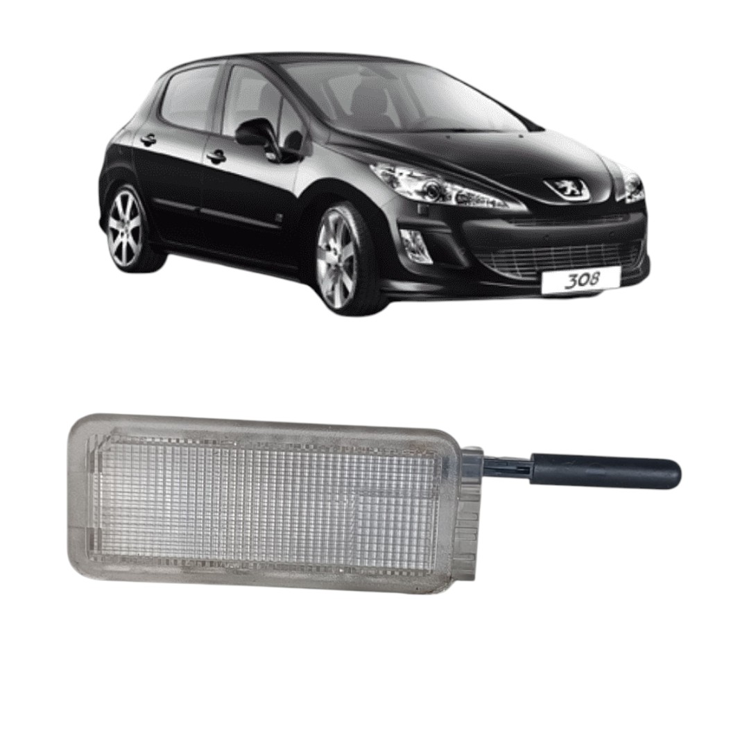 Lanterna Luz Teto Cortesia Peugeot 307 2009 2012