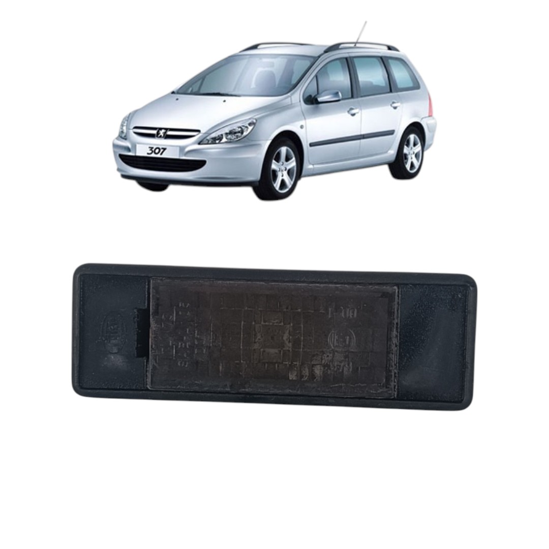 Lanterna Luz de Placa Peugeot 307 2007 2012