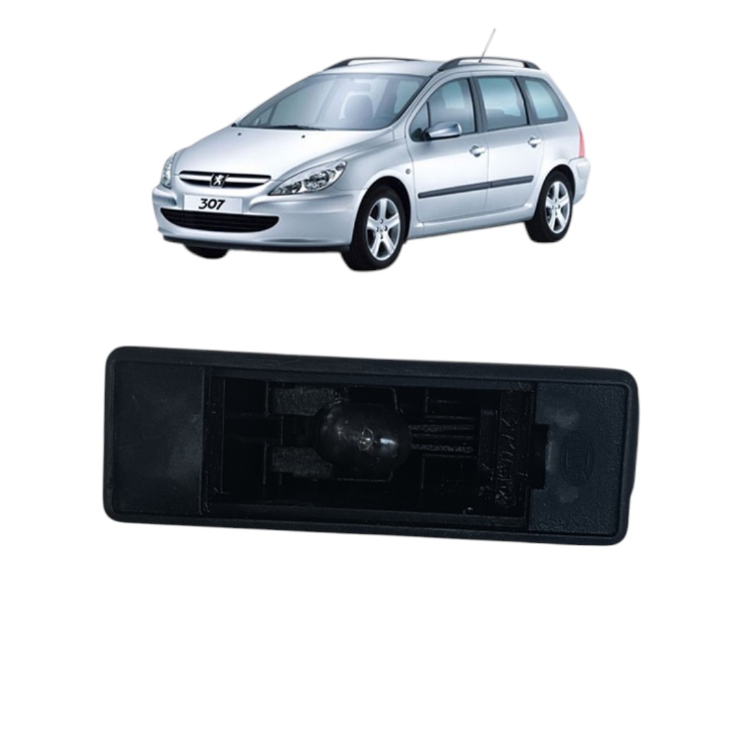 Lanterna Luz de Placa Peugeot 307 2007 2012