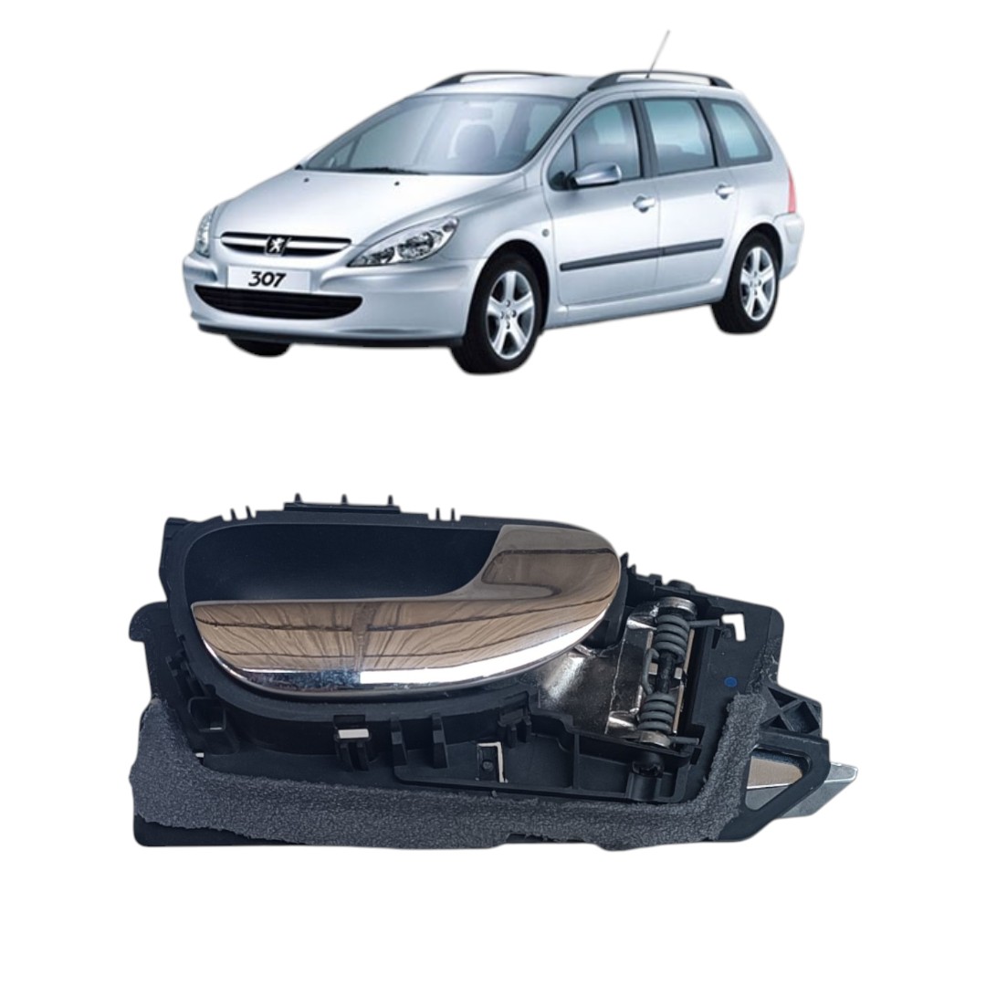 Maçaneta Interna Traseira Direita Peugeot 307 2007 2013