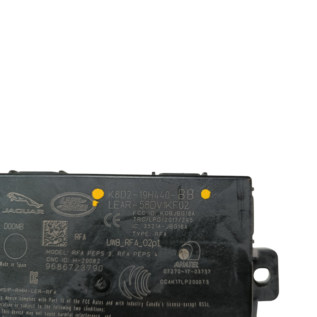 módulo controle traseiro esq Land Rover Discovery Sport 2022 6