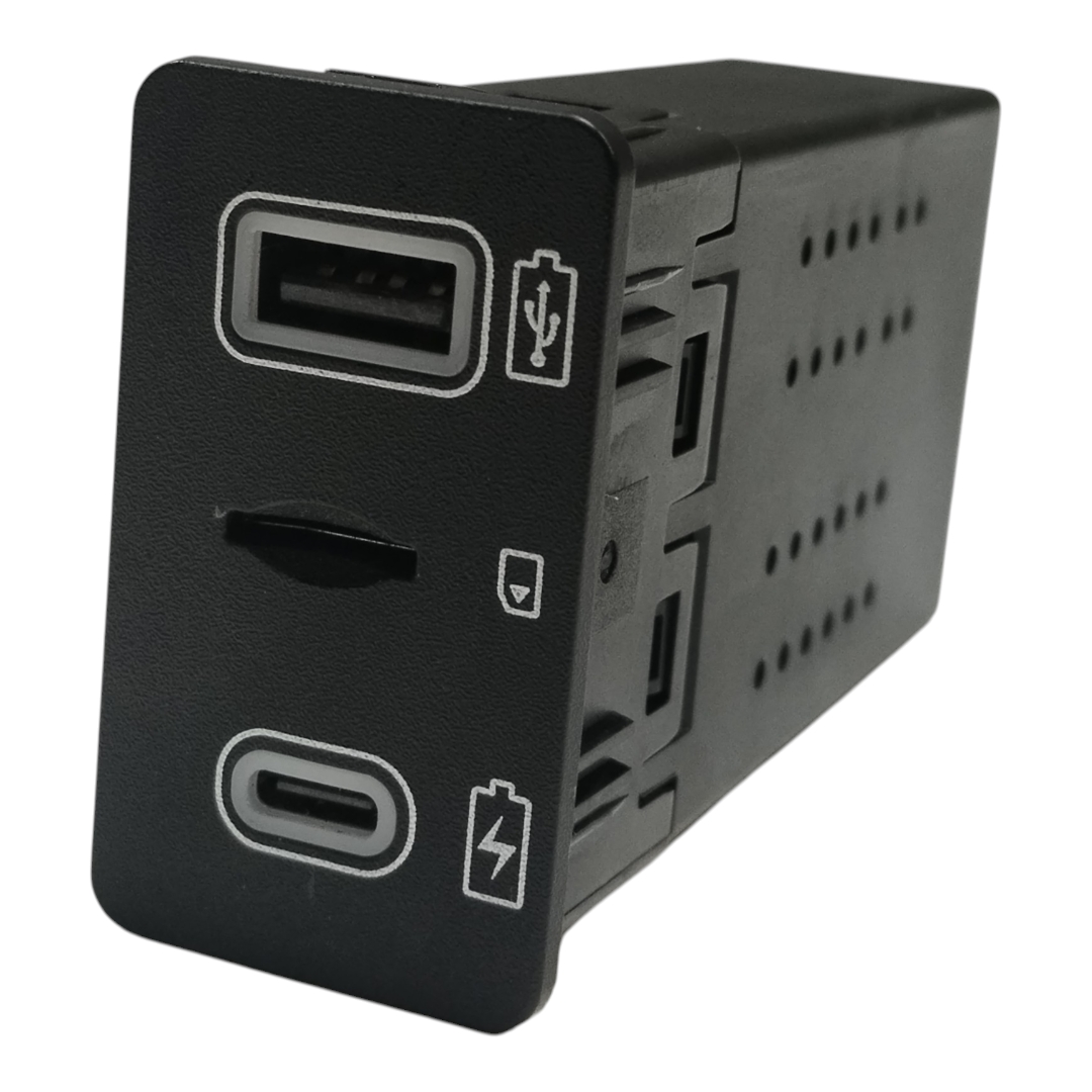 Tomada USB Carregador Console BYD DOLPHIN GS 2024 2025