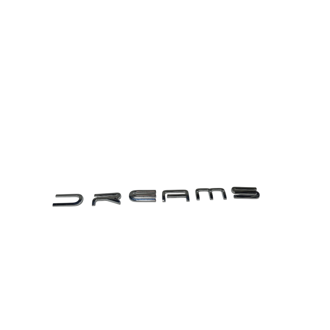 Letreiro DREAMS tampa traseira BYD YUAN PLUS 2025 2