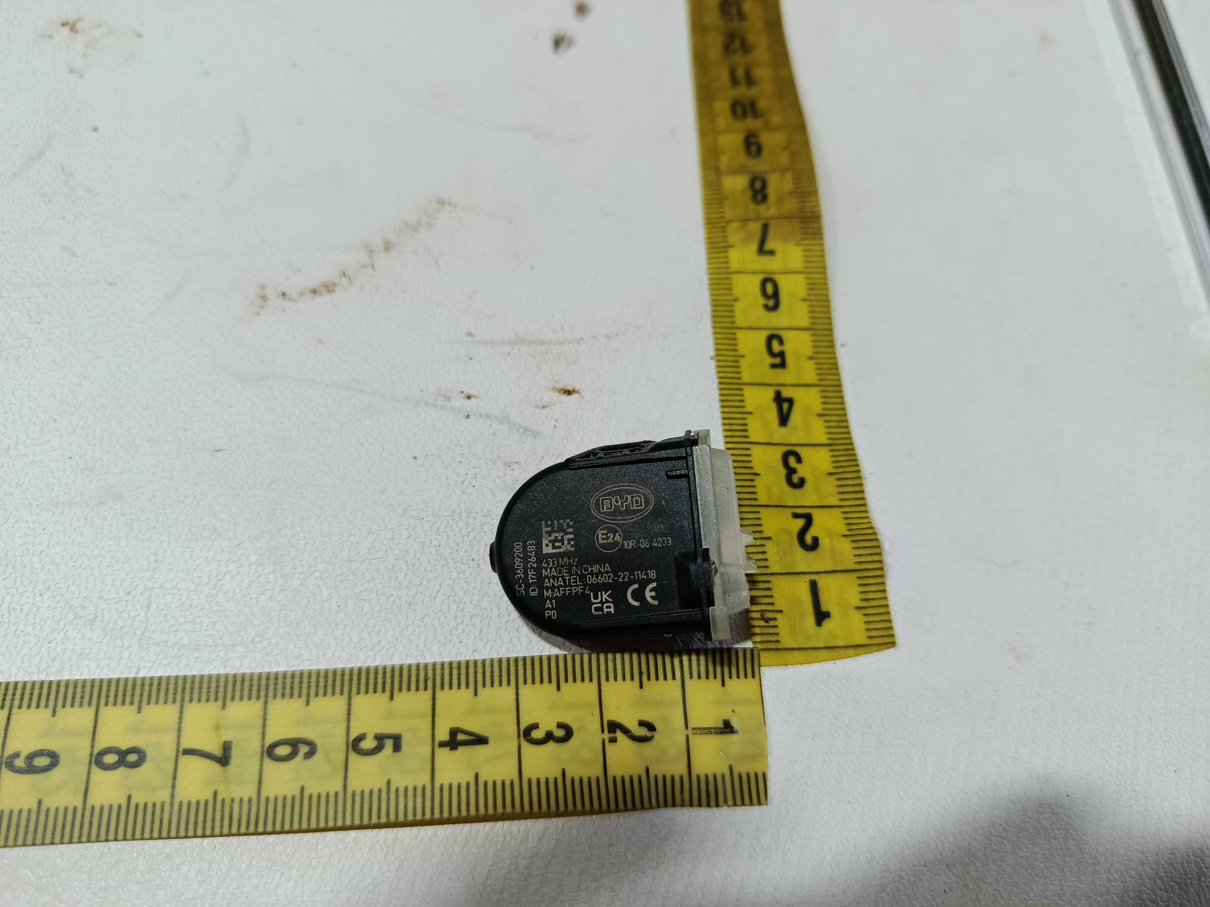 Sensor pressão pneu BYD YUAN PLUS 2025 8